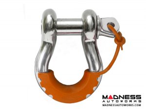Jeep Wrangler JL Locking D-Ring Isolator - Orange Jeep Wrangler JL Locking D-Ring Isolator - Orange